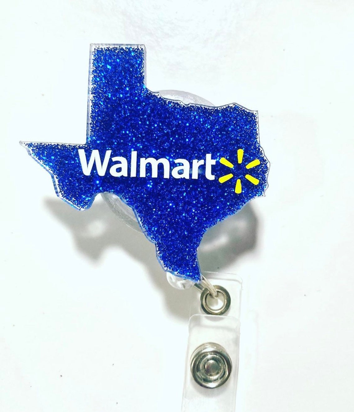 Texas Badge Reel Walmart badge reel Walmart Texas Etsy