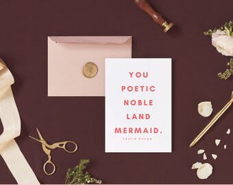 Afdrukbare Galentine's Day Card Leslie Knope Quote Valentines Card digitale download