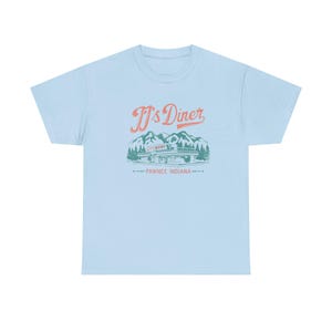 JJ's Diner T-Shirt, Parks and Rec Fan Gift, Unisex Heavy Cotton Tee