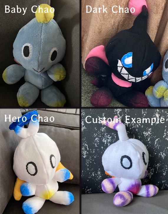 PLUSH Dark Chao from Sonic the Hedgehog 8