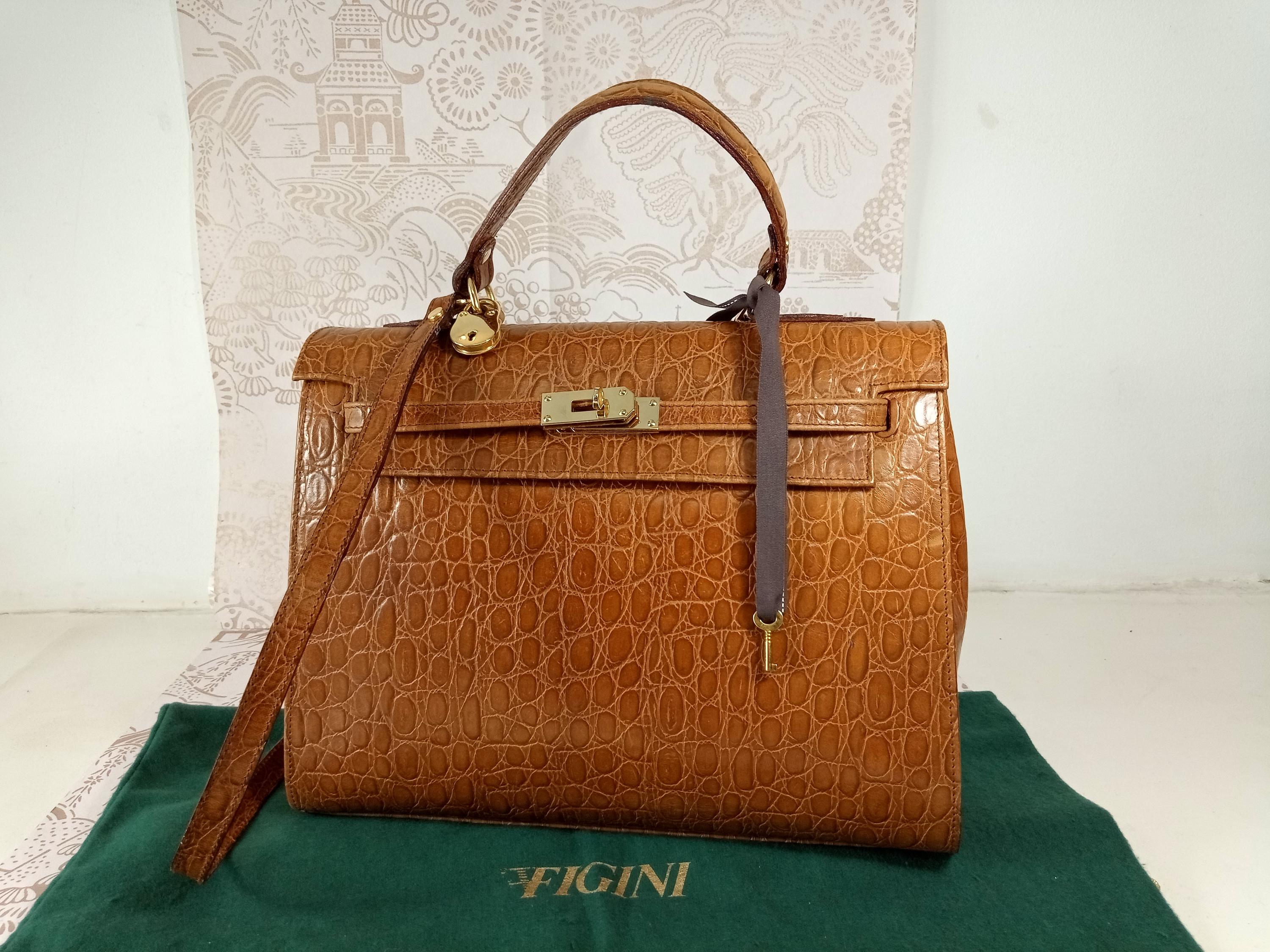 Sac Berma Sac En Crocodile VÃ©ritable Prix Italie Vintage