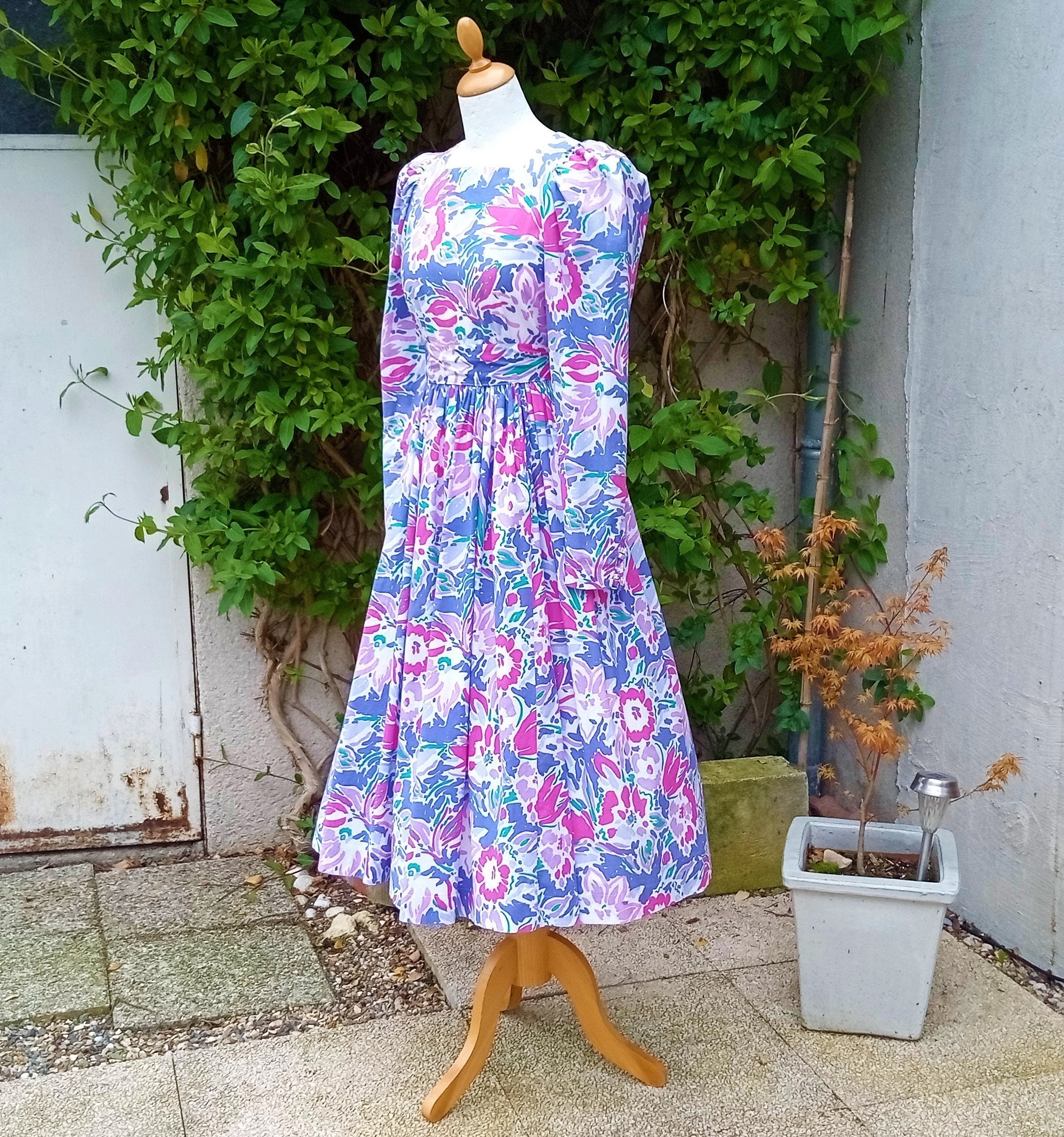 vintage laura ashley dress