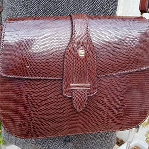 Vintage Leather Backpack GUY LAROCHE 1970s 