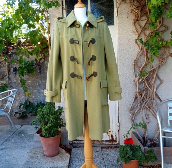 Steinbock, Vintage Steinbock Angora and Wool with 10% Cashmere Hooded Coat