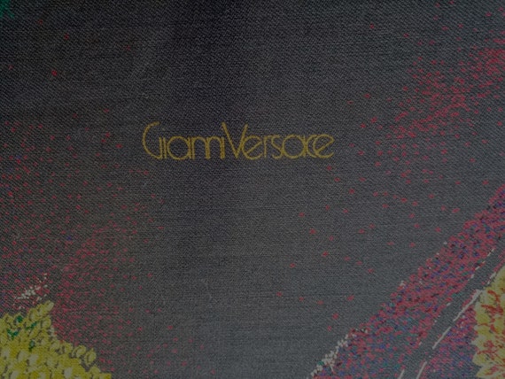 Authentic Rare 1980s Vintage Gianni Versace Wool … - image 2