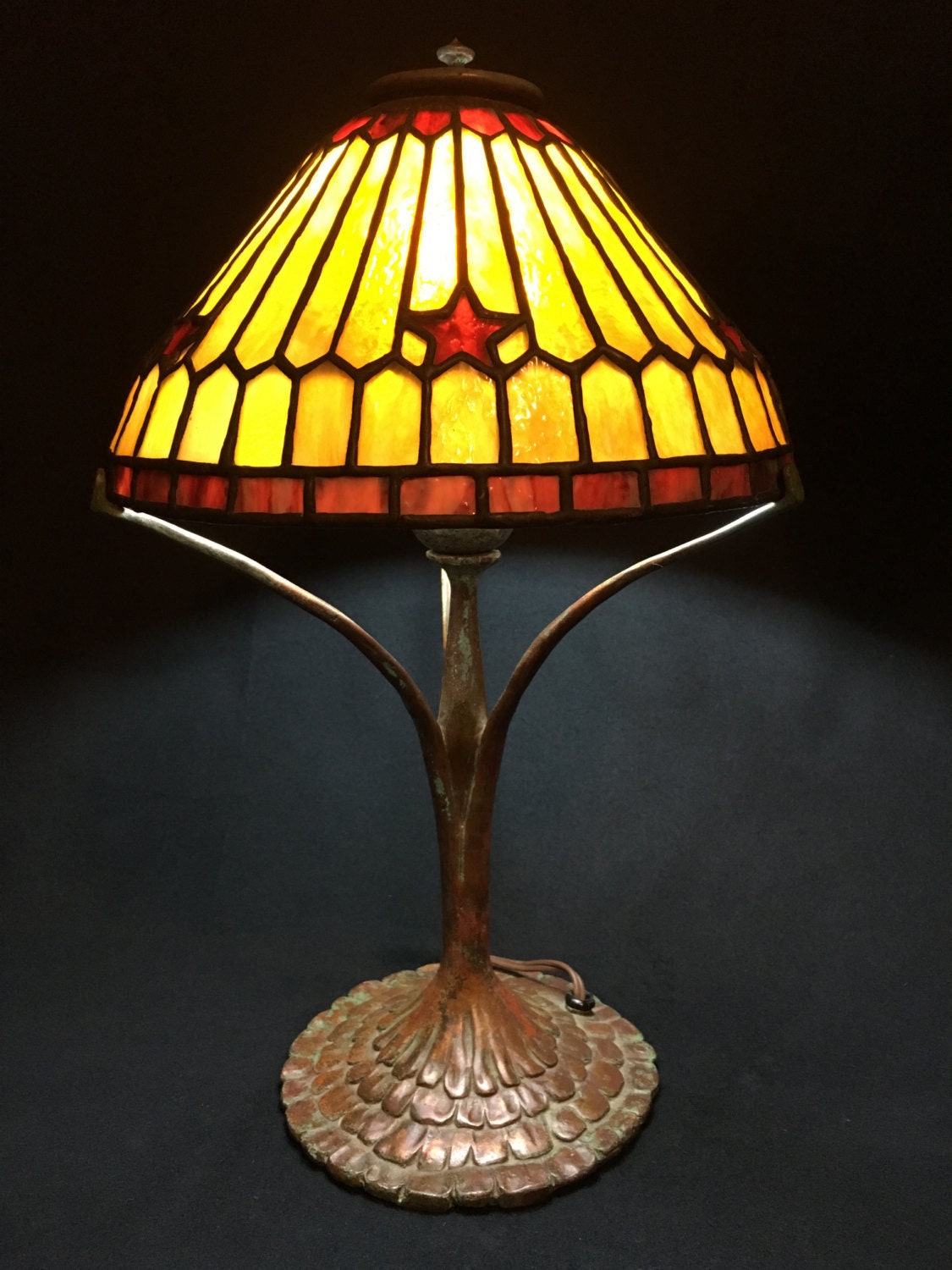 Unique accent lamp // original design // Coughran Studio Etsy