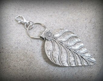 Bohemian key chain,leaf key ring,boho key ring,gypsy key ring,hamsa key chain,long key ring-tribal key chain