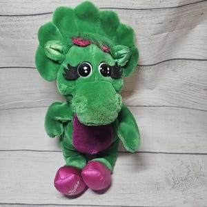Vintage Baby Bop Plush 16&quot; from the Barney And Friends 1992 The Lyons Group Kids Stuffed Animal Barney the Dinosaur