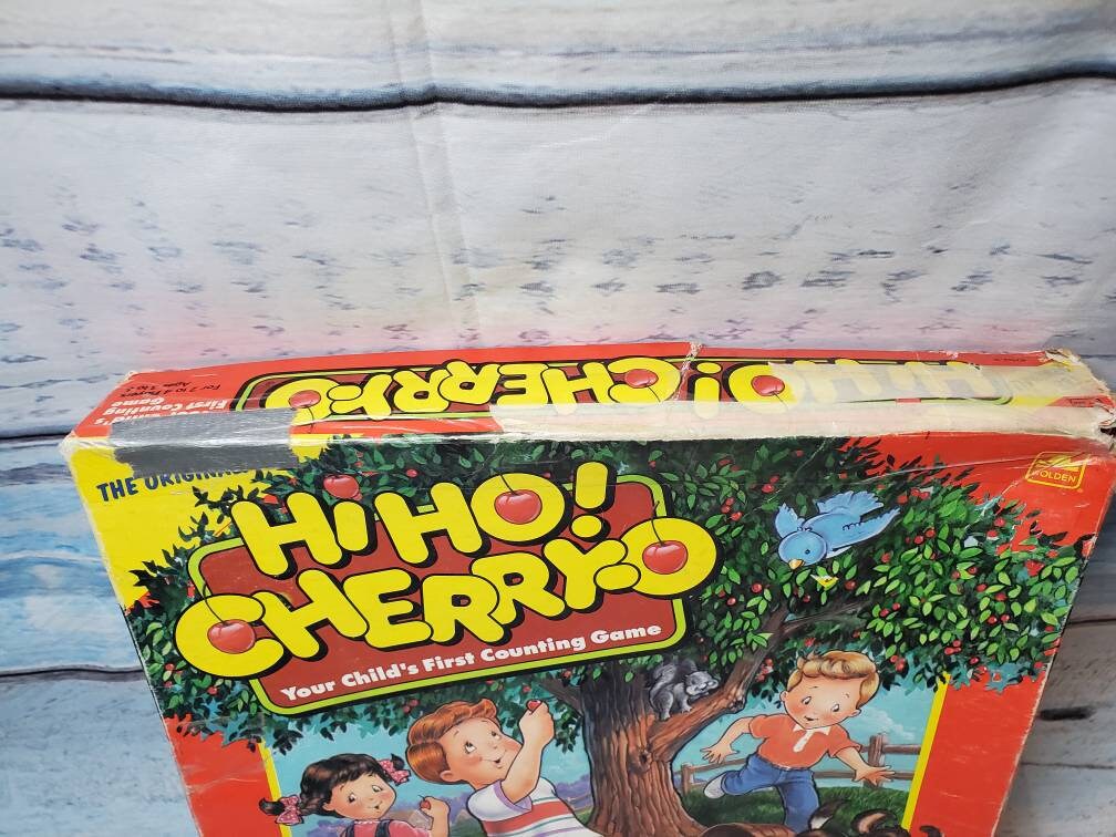 Vintage Hi Ho Cherry O Game 1992 Western Publishing Company A Etsy