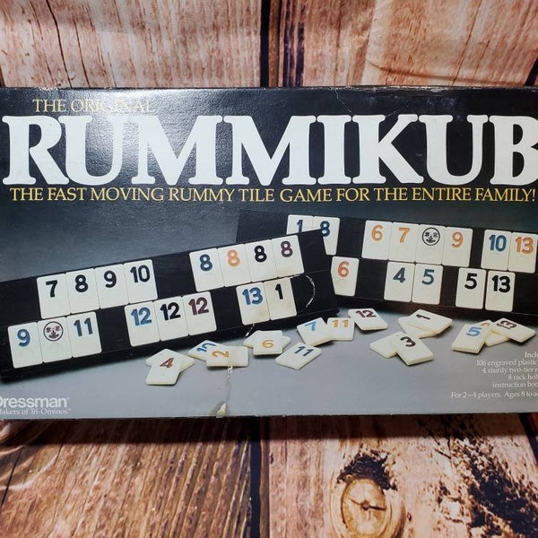 Vintage Rummikub Etsy