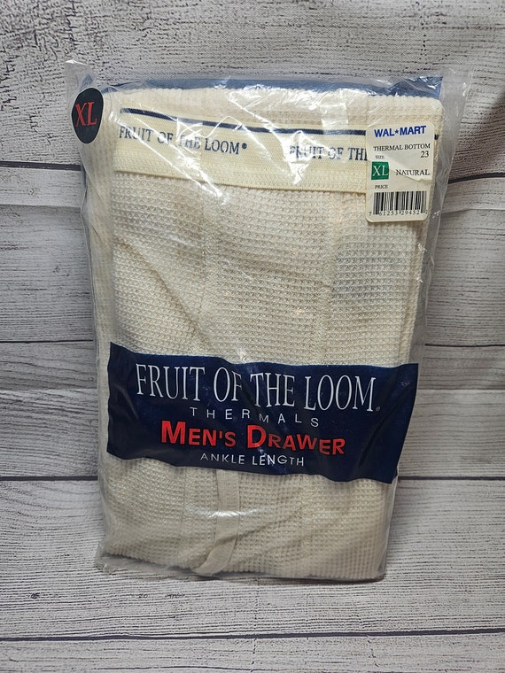 Vintage Fruit of the Loom Men's Thermals - Men's D