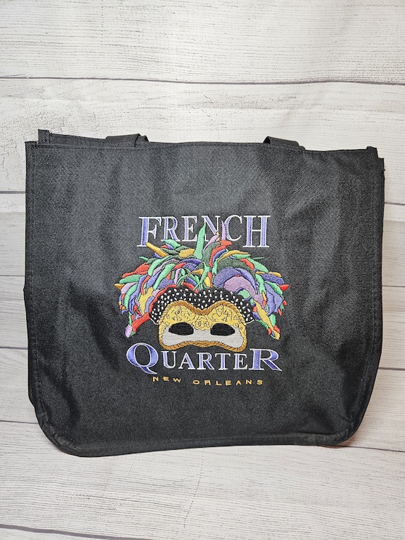 New Orleans FRENCH QUARTER Tote Bag - Bourbon Stre