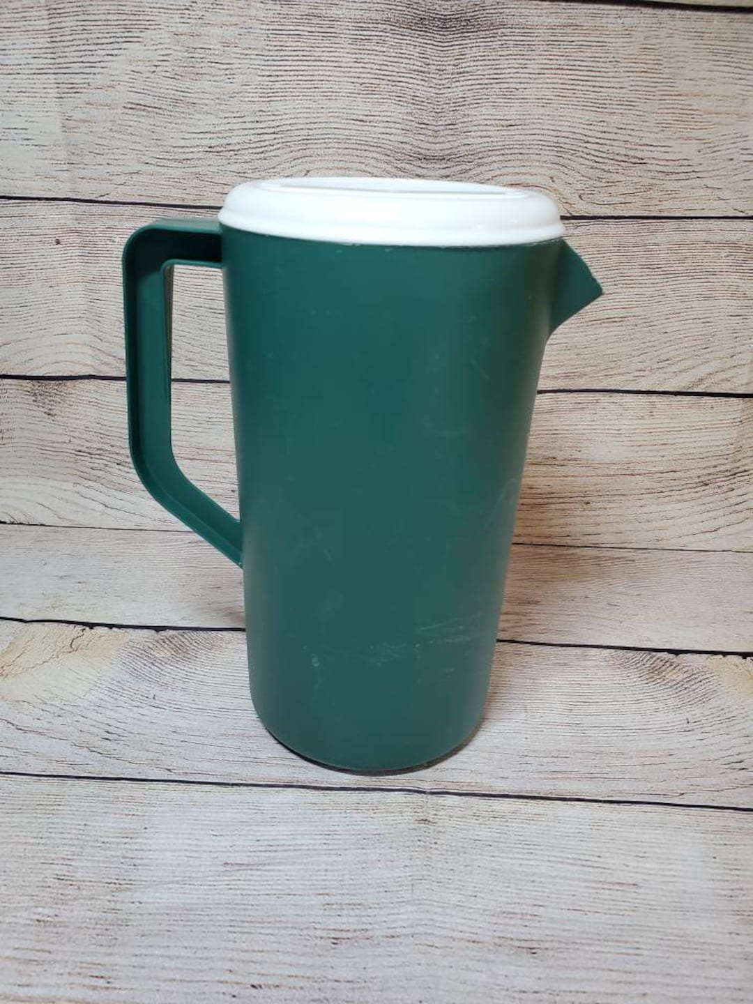 Vintage Rubbermaid Pitcher 21/4 Quart GREEN With Lid J2445 1980s Etsy