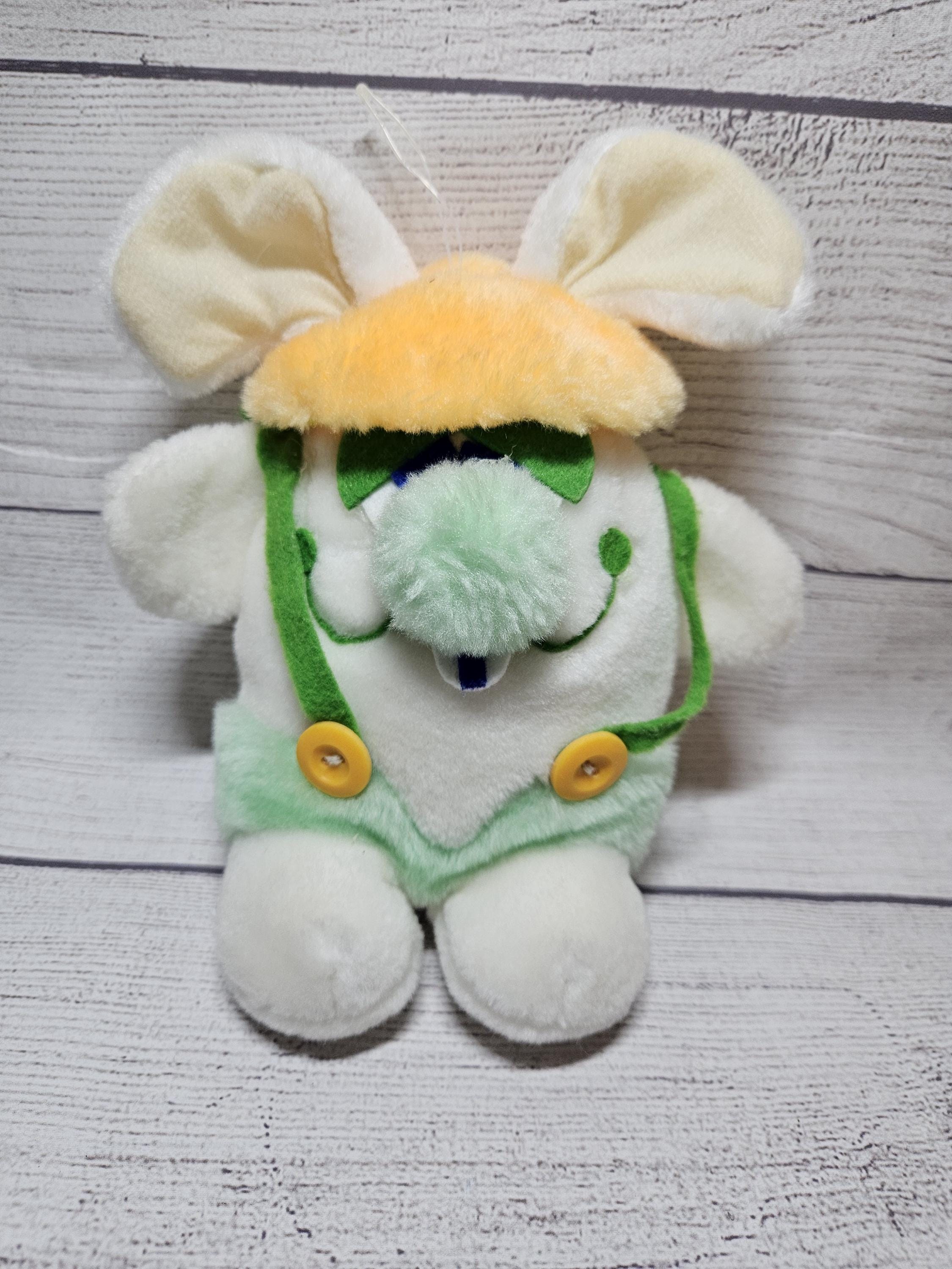 1970s Dudley Rabbit Plush Instant Vintage Easter Bunny