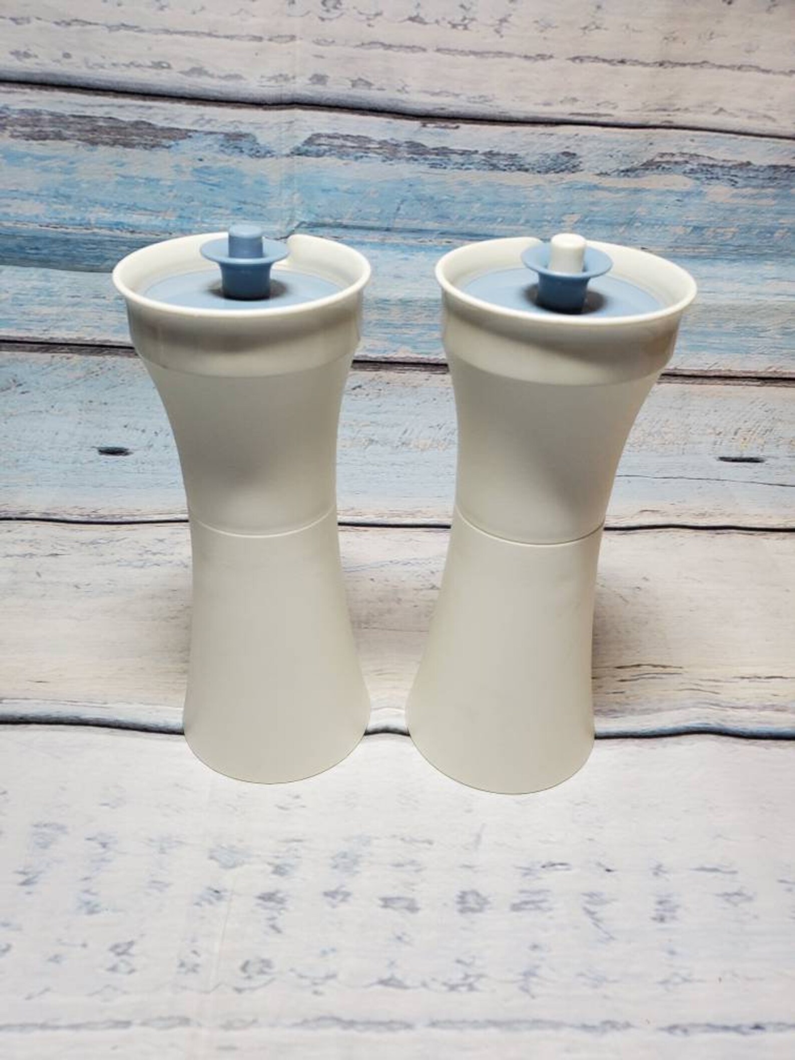 Tupperware Salad Dressing Containers Set of 2 1246 WITH LIDS Etsy