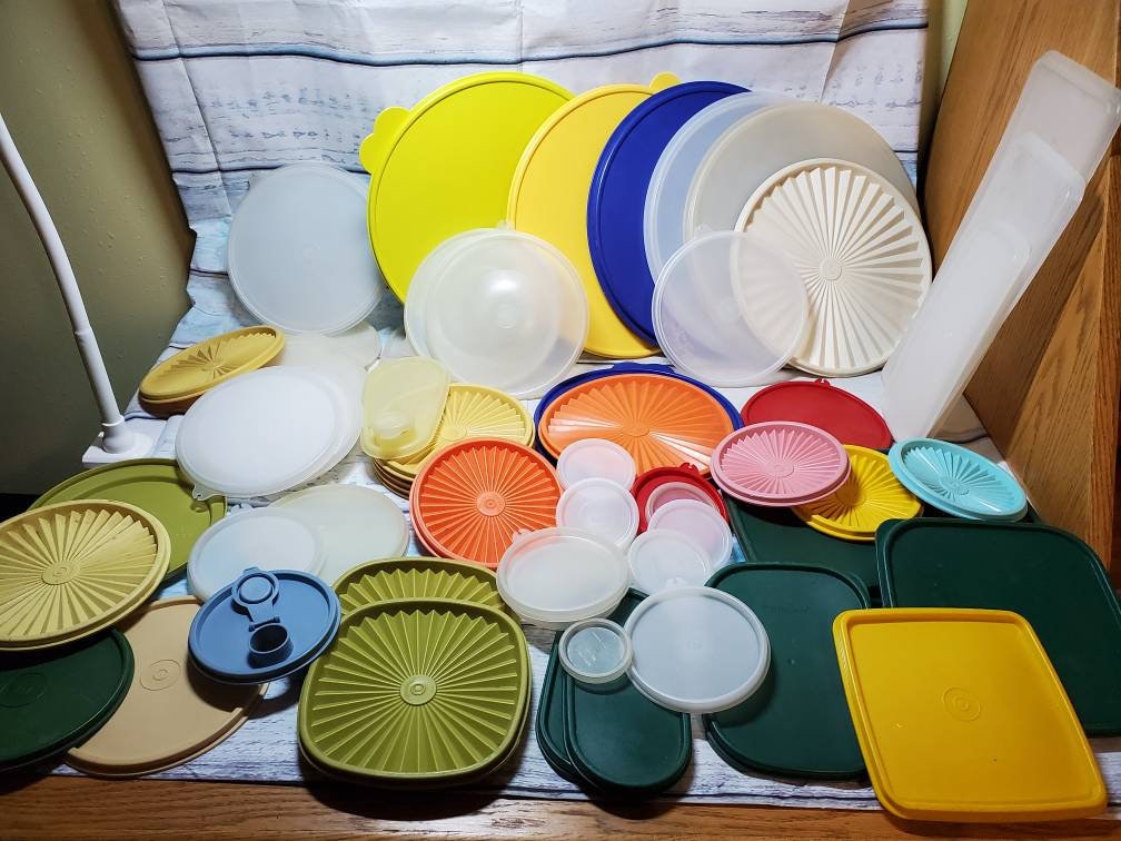 Vintage Tupperware Replacement Lids Choose Your Lid Wide Variety  Ask Me for Help Finding a Lid. READ DESCRIPTION -  Denmark