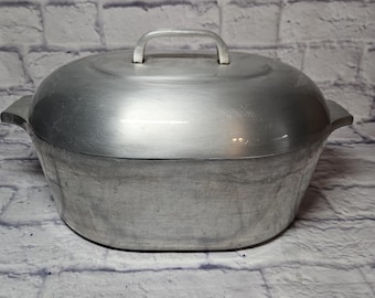 Vintage Wagner Ware Sidney O Magnalite 4265-M Roaster Dutch With Lid