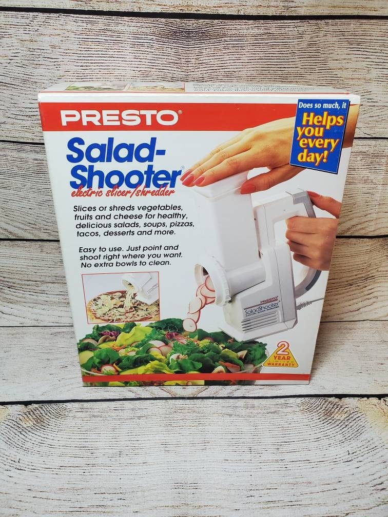 Presto Salad Shooter Electric Slicer and Shredder