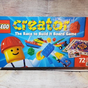 linned Excel plukke LEGO Creator: the Race to Build It Board Game 1999 COMPLETE - Etsy