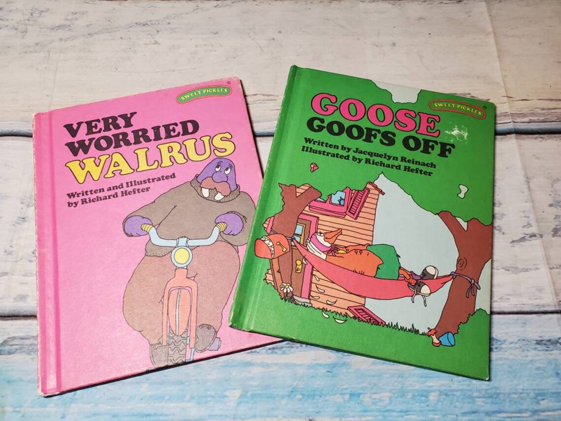Sweet Pickles Books Set of 2 Goose Goofs Off and Etsy