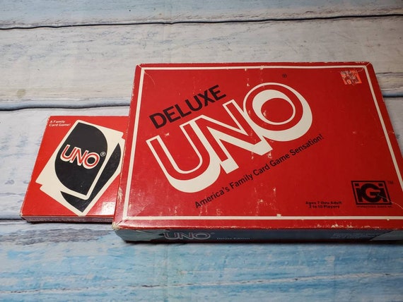 Vintage 1978 UNO Card Game 108 Cards Complete Set in Box