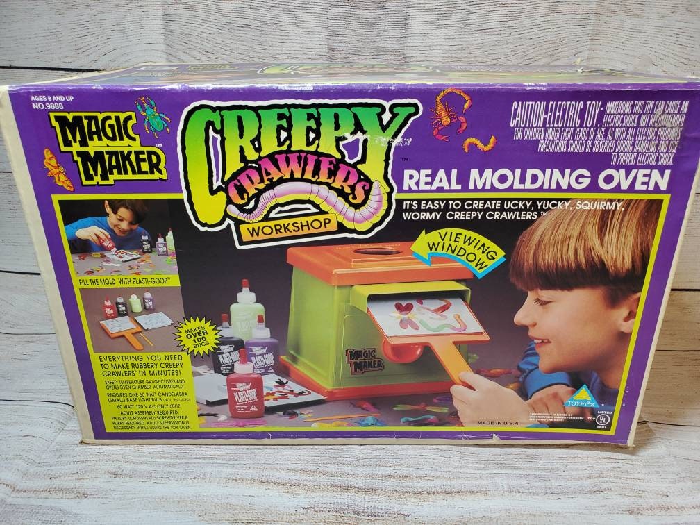 Magic Maker CREEPY CRAWLERS Workshop 1992 Tested and Works by | Etsy