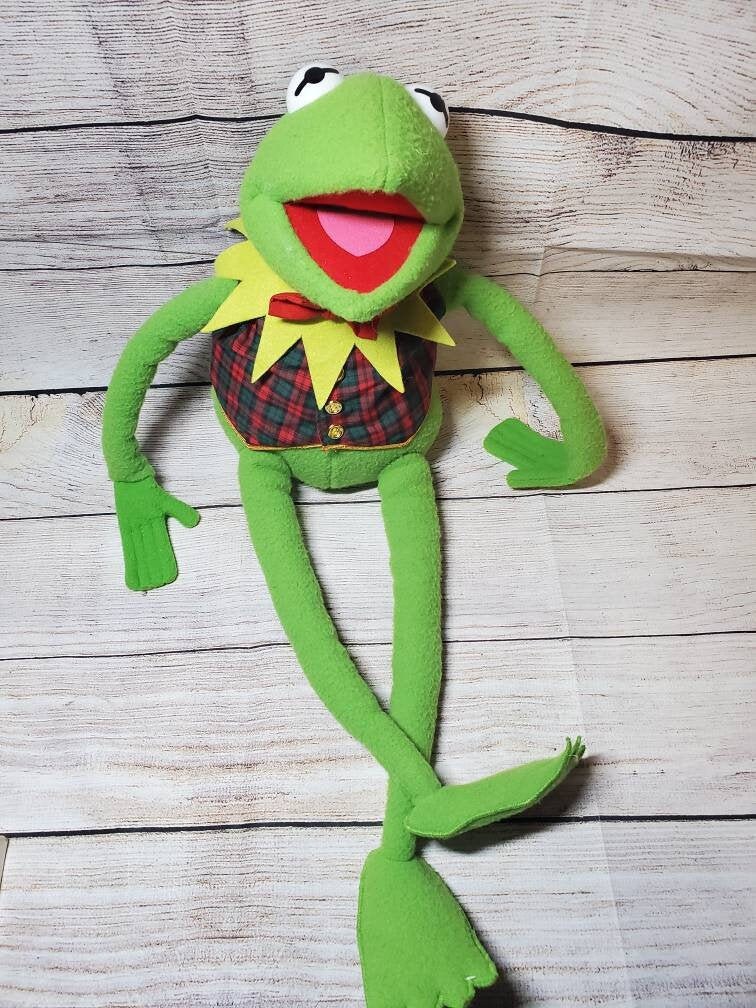 christmas kermit plush