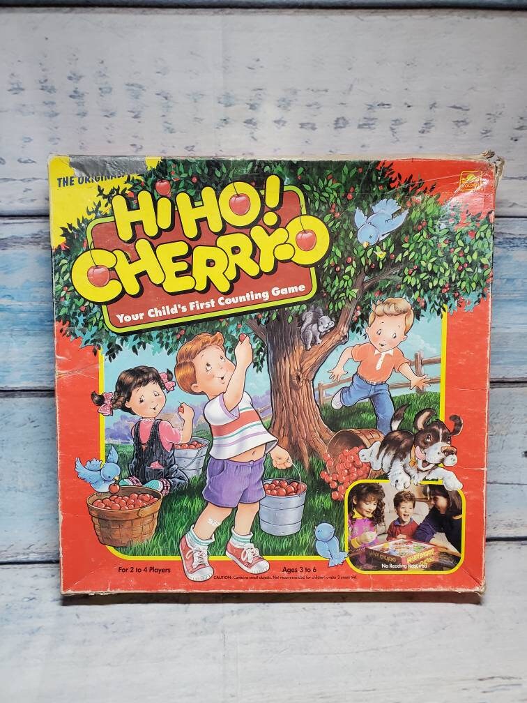 Vintage Hi Ho Cherry O Game 1992 Western Publishing Company A Etsy
