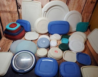 RUBBERMAID Replacement Lids - READ DESCRIPTION - Pre-Owned - Lots of Variety...1980s and 1990s