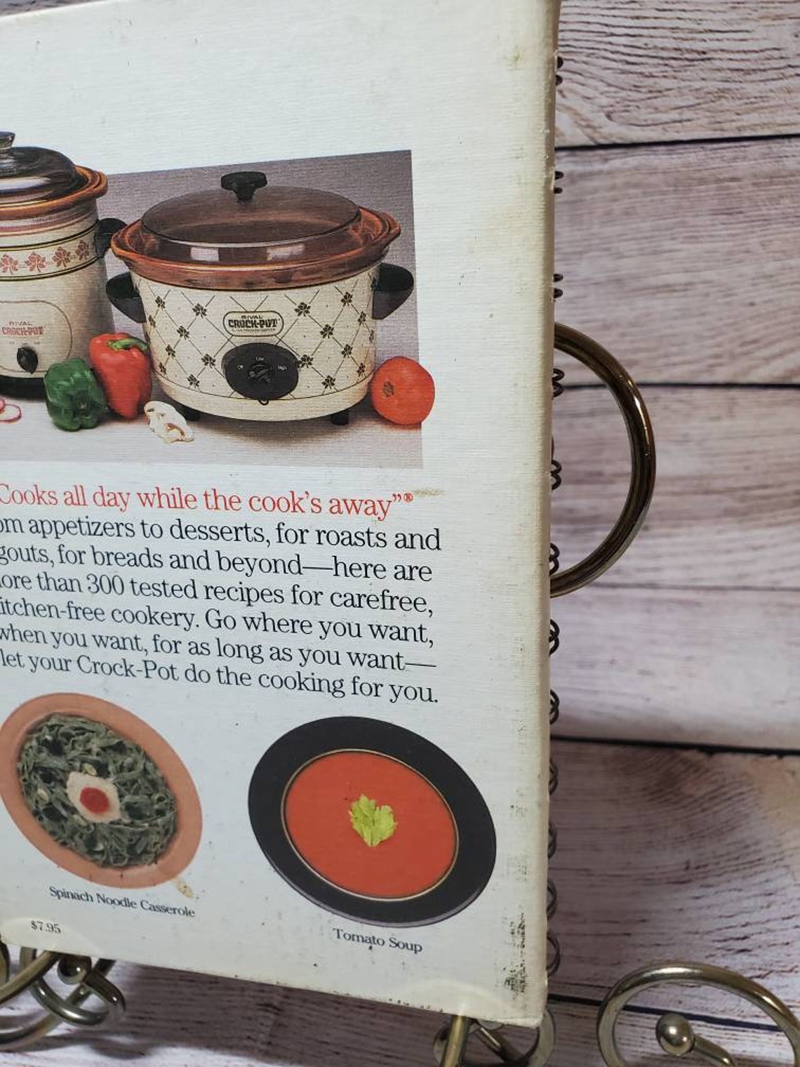 RIVAL Crock Pot Cooking Recipe Book 1975 Golden Press and Etsy