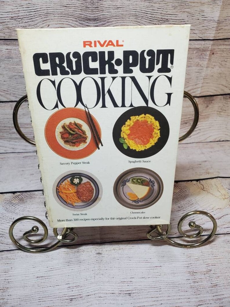 RIVAL Crock Pot Cooking Recipe Book 1975 Golden Press and Etsy