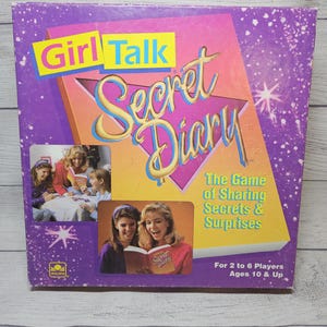 Girl Talk Board Game - Etsy