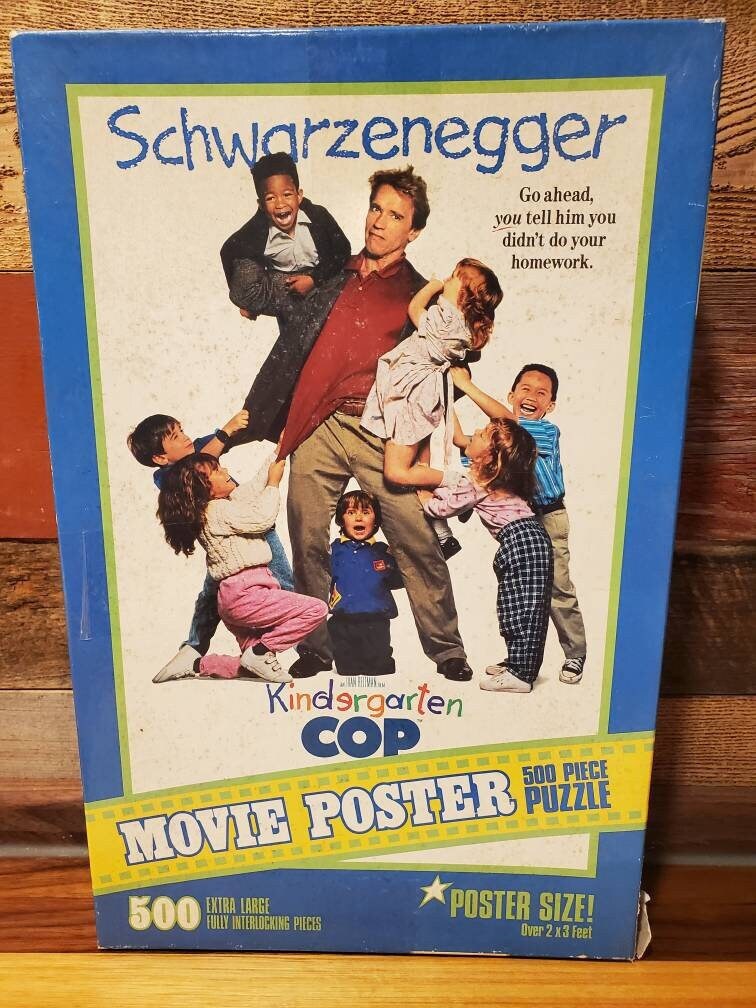 Kindergarten Cop Poster