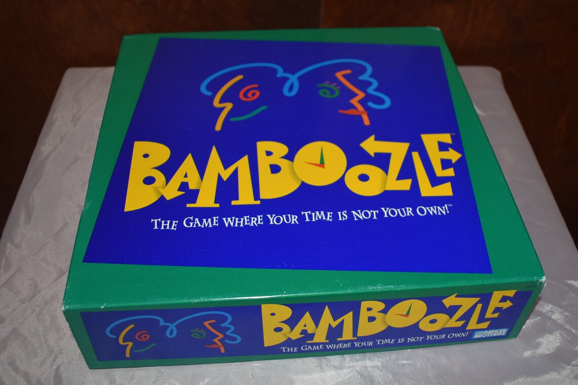 Bamboozle Board game by Parker Brothers 1997 Hasbro Etsy Italia