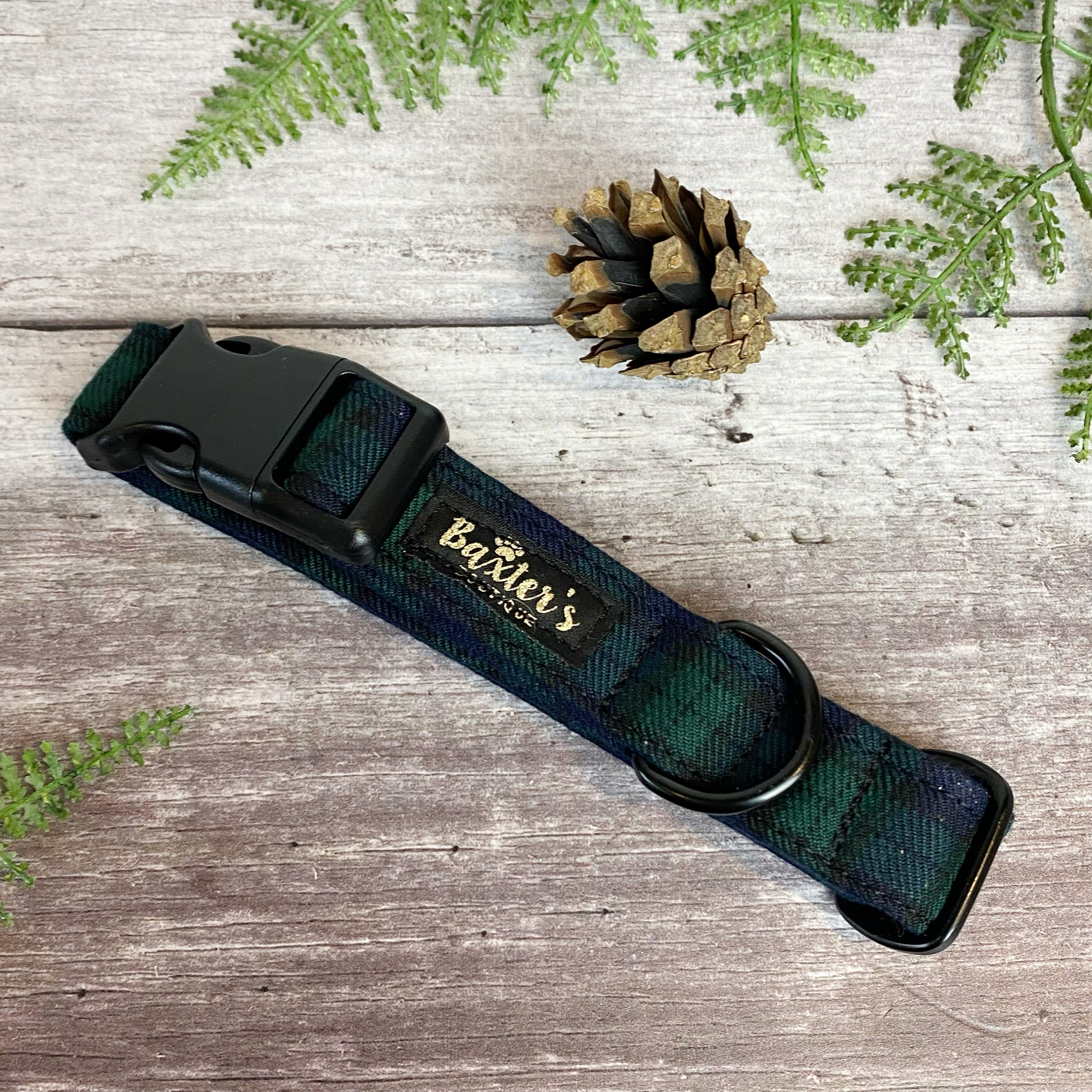 Dog Collar Black Watch Tartan Dog Collar Handmade Dog Collar Dog Collar and Lead Set Green Plaid Dog Collar Tartan Dog Collar Etsy Canada