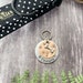 Dog Tag | Mucky Paw Print Pet Tag With Bone Charm | Dog ID tag | Paw Print Dog Tag | Pet Tag | Dog Identity Tag 