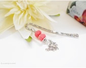 Fairy bookmark, book fairy, romantic, pink bookmarks, fantastic book accessory, fairy tale, gift for her, Christmas,