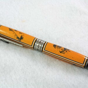 Football Ballpoint Pen, Yellow & Dark Green Gift For Football Player, Coach or Fan image 3