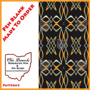 Victorian Design Pen Blank | Made To Order