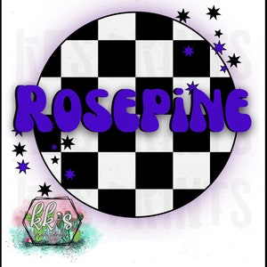 Rosepine Eagles, School Pride, Checkered Design Sublimation Design Download, Transparent PNG