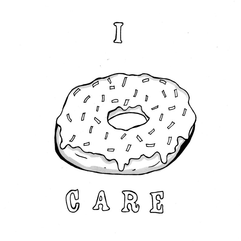 Ik Donut Zorg Kleurplaat Kleurplaat Hagelslag Kunst Donut Etsy