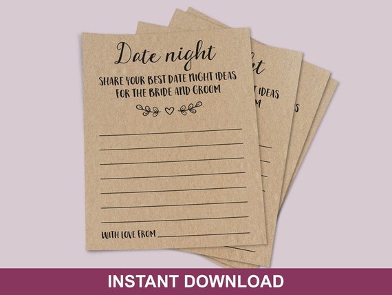 Wedding Advice Cards Wedding Table Games Wedding Favours Etsy