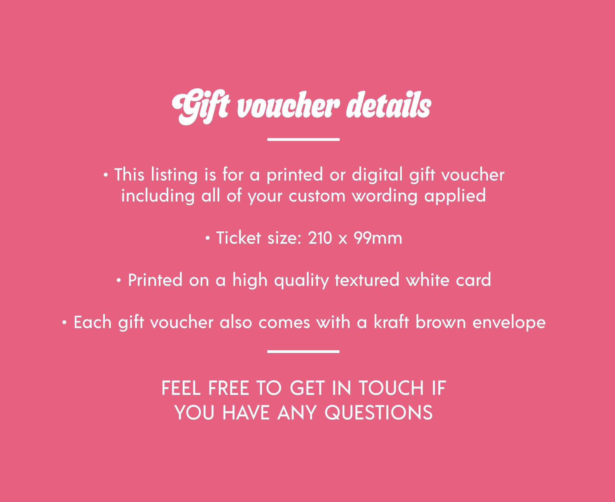 verschil attribuut stam Personalised Gift Voucher Weekend Away Ticket Gift Voucher - Etsy