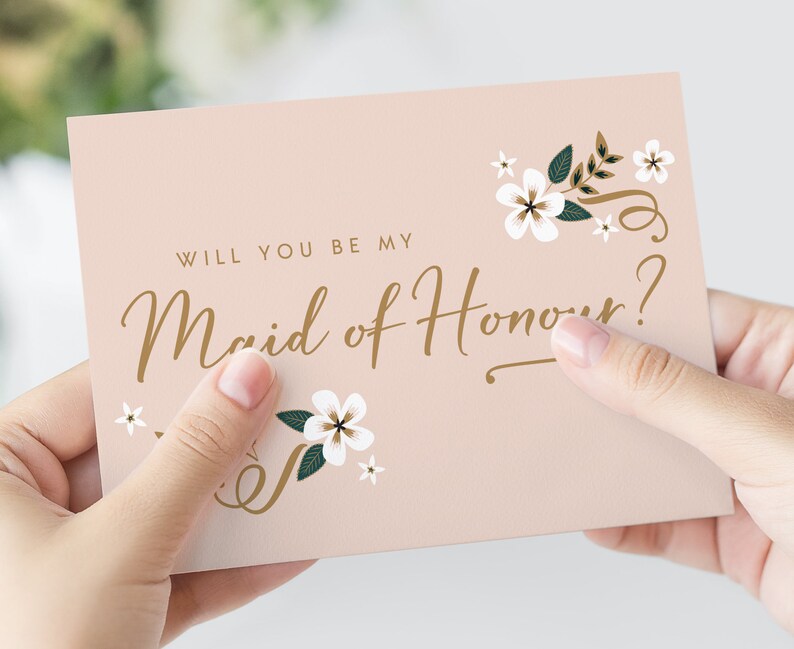 maid of honor design