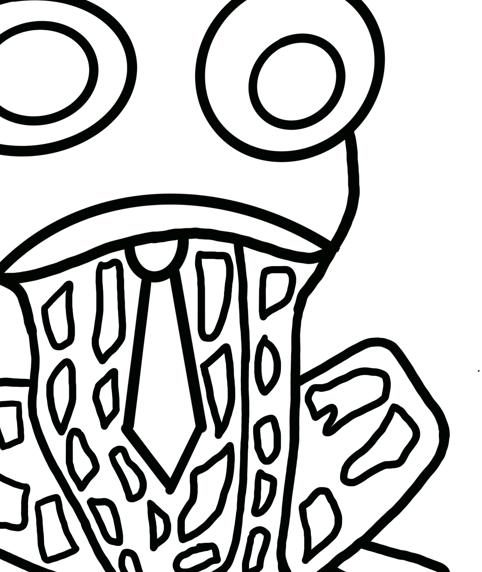5 Selected Coloring Pages for Kids Self Expression Animal Inspired ...