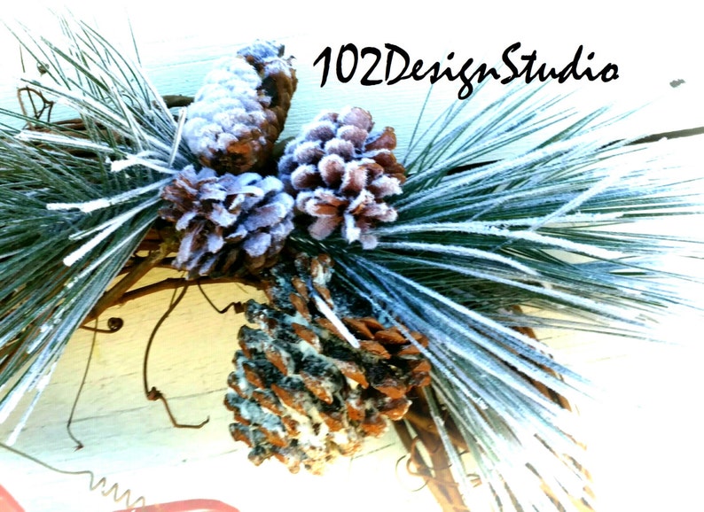 Christmas Wreath,Winter Wreath,Red Truck With Trees Wreath,Welcome Winter Wreath,Winter Swag,Vintage Red Truck Wreath,Red Truck Door Decor