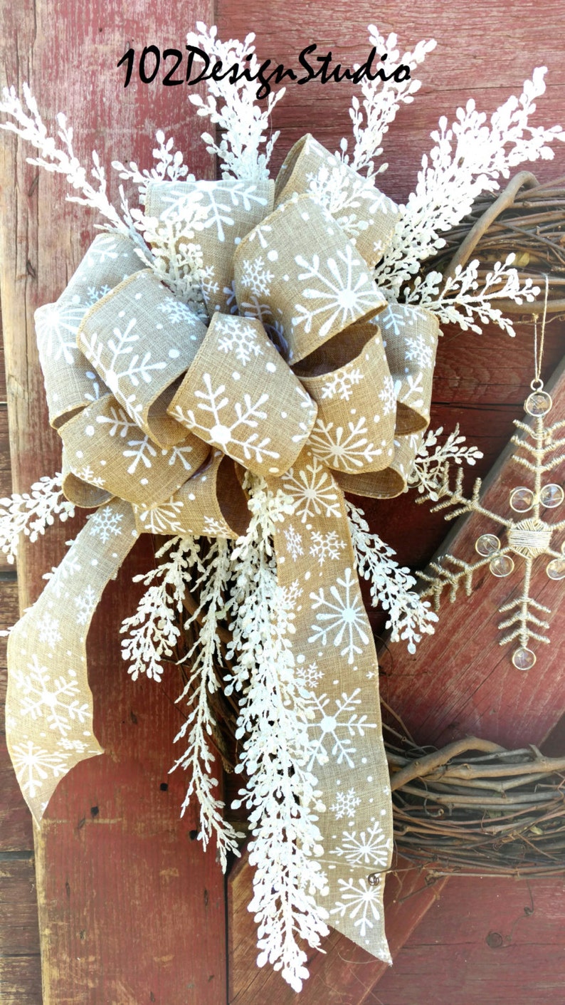Winter Wreath Christmas Wreath Elegant Winter Wreath Natural Country Wreath SALE Winter Star Wreath Winter Star Swag Star Chic Wreath