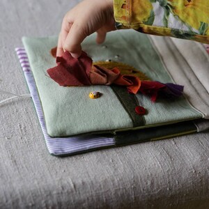 Fabric Sensory book, Summer image 7