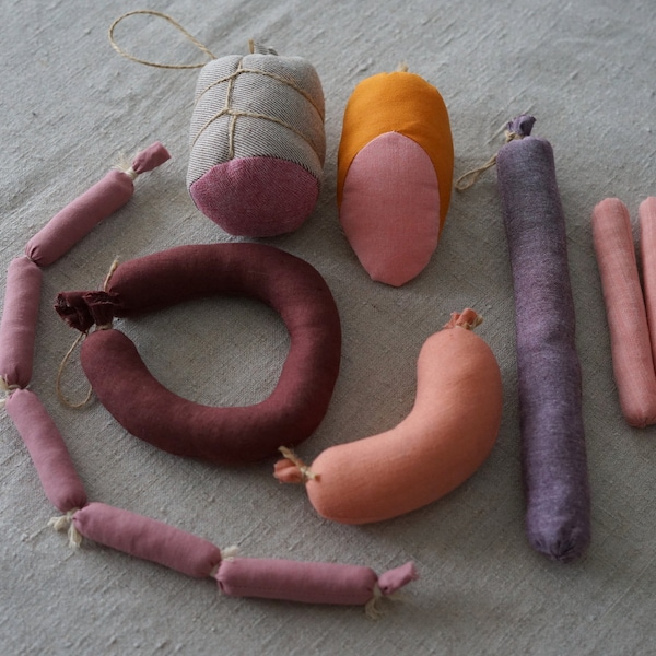 Play food set, Sausages