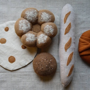 Play food, Bread set I